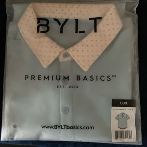 BYLT Lux dotted polo